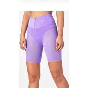 Nike Court X Naomi Osaka Purple Mesh Tennis Shorts Women’s XS